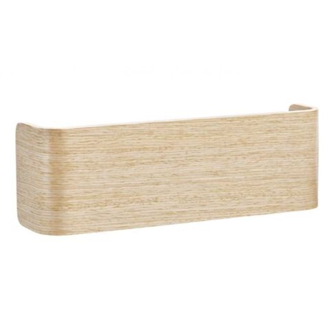 applique murale à led - aric grant - a led - 15w - 3000k - bois clair - aric 50557 (1/4)