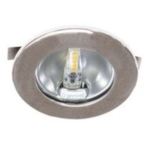 S307 Encastré rond chromé Ø70mm LED G4 1,8W 3000K 150lm incl. ARIC 50774 (1/4)