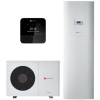 Saunier Duval – Pompe à chaleur air eau monobloc GeniaAir Max 5 – Efficacité A++ à 35°C – 4,2 kW nominale – Niveau sonore 32 dB(A) – SAUAIRMAX5CSM