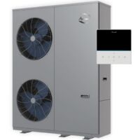 Airwell – Pompe à chaleur air/eau monobloc 35 kW triphasé – Haute température jusqu'à 85 °C – Connectivité Wi-Fi – 7MB140032