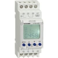 LETTEL - Horloge hebdomadaire ou journalière - 2 canaux - 2 relais 16A - tension 24-230V - CTS2-H2R