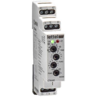 LETTEL - Minuterie éléctronique - 10 fonctions-1 relais 16A - démarrage par contact ext - CTM-M2