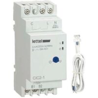 LETTEL - Interrupteur crépusculaire 230V - 1 relais NO 25A - Sonde encastrable fournie. - CIC2-1