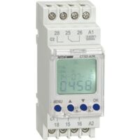LETTEL - Horloge astronomique hebdomadaire - 2 canaux - 2 relais 16A - tension 12-230V - CTS2-A2R