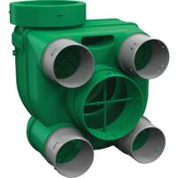 HYGRO ARIANT - Kit Hygro B VMC simple flux hygroréglable + bouches piles