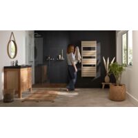 Sèche-serviettes RIVIERA 2 eau chaude 491W Noir Carbone - THERMOR 496107