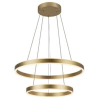Suspension LED ONE DOUBLE intérieur up/down laiton LED 35W - SLV - 1005178