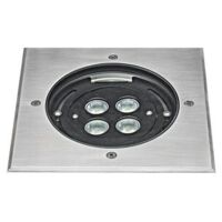 TECNISOL 150 Enc.Sol Ext. IP67 IK10 carré inox LED 12W 45° 4000K 800lm ARIC 50671