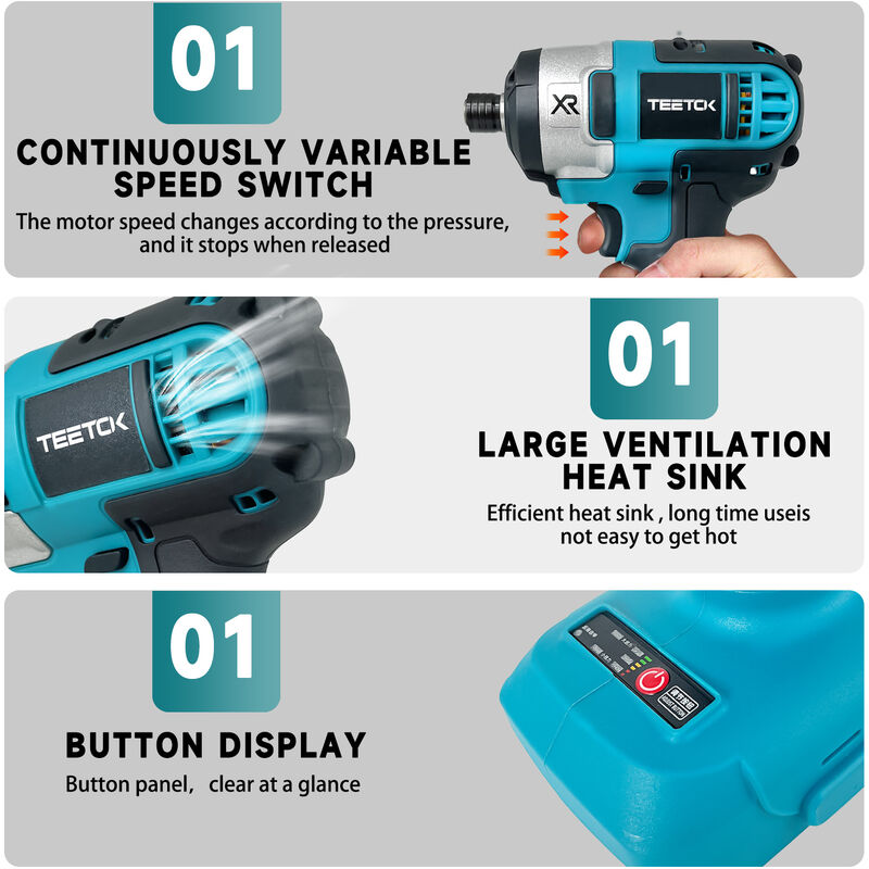 Impact driver sets Electric Car Cordless Brushless Impact Driver