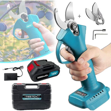 Cordless Brushless Electric Pruning Shears Secateur For Makita 18V