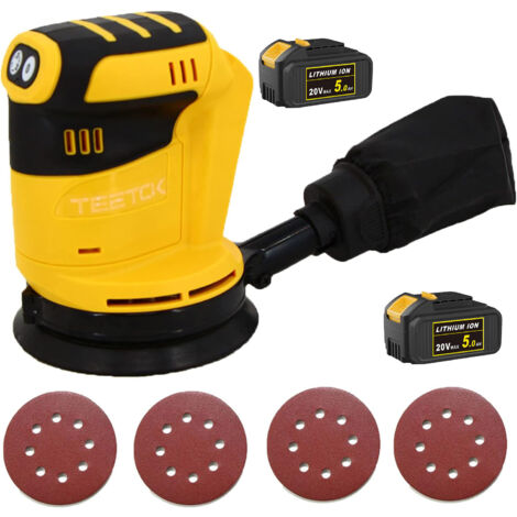 Orbital Sander Compatible for DEWALT 18V 20V Battery, Cordless