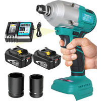 18V Brushless Cordless Impact Wrench Lithium Ion 1 2