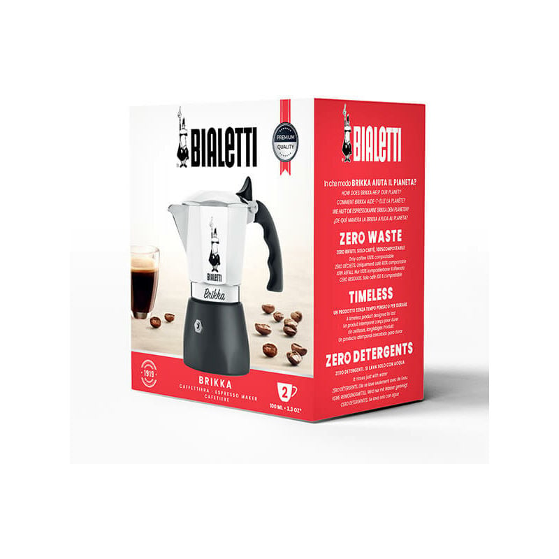 Bialetti Brikka Induction Stovetop Espresso Maker / Moka Pot
