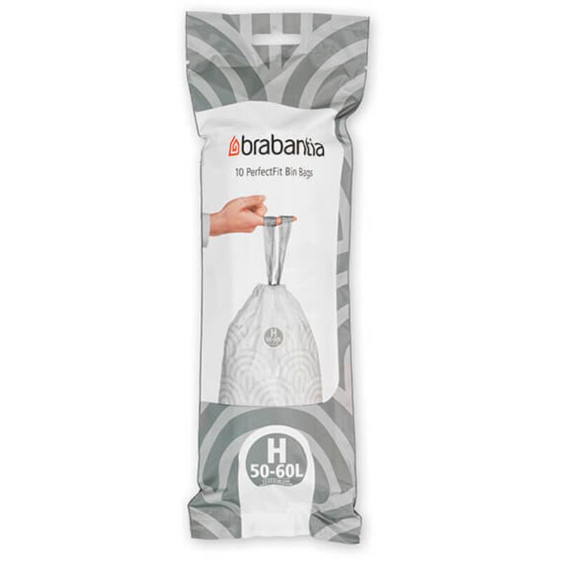 Brabantia Perfectfit Bags Size H 5060 Litre 10 Bag Roll
