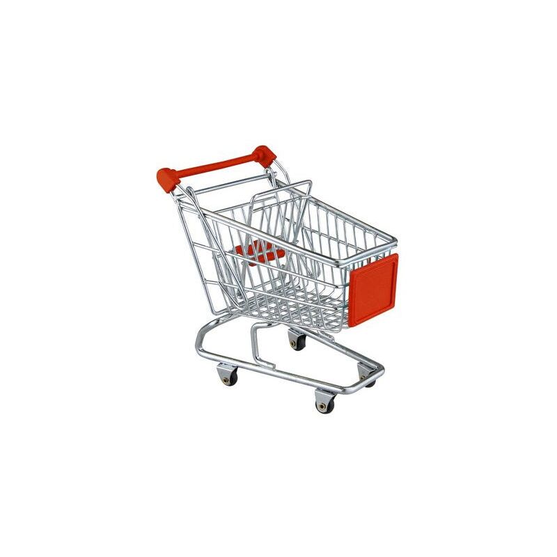 Apollo Chrome Mini Shopping Trolley