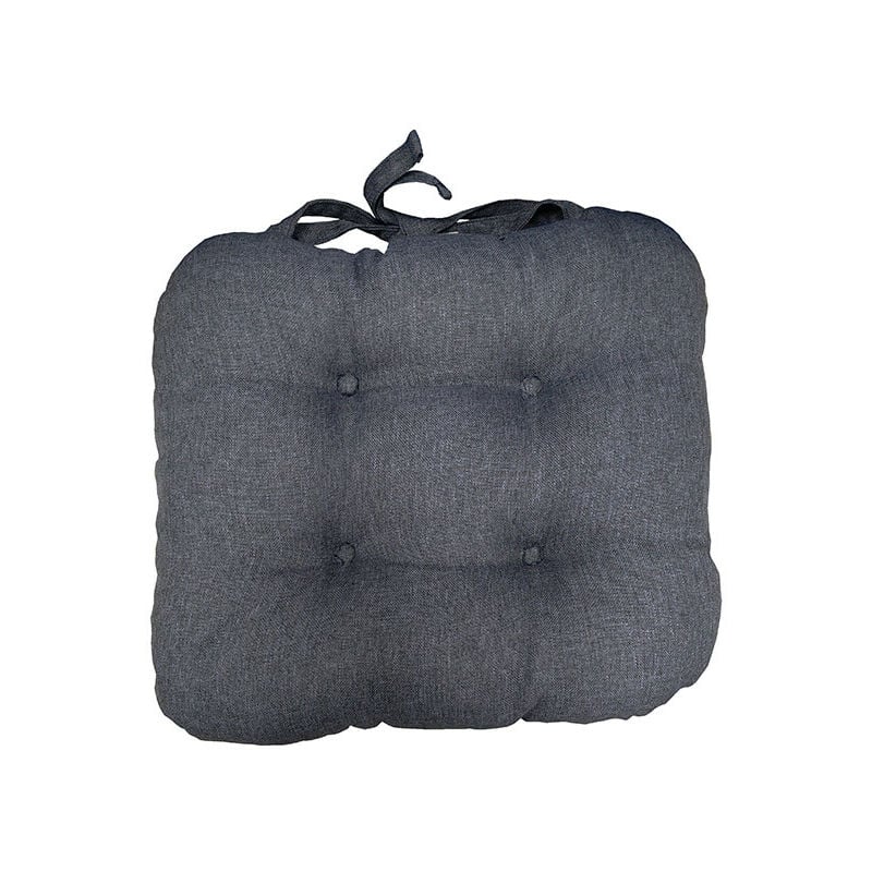 Le Chateau Linen-Look Seat Pad Cobalt