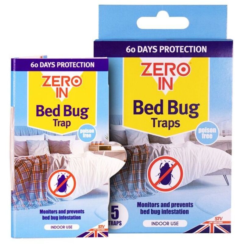 Zero In Bed Bug Traps 5 Pack