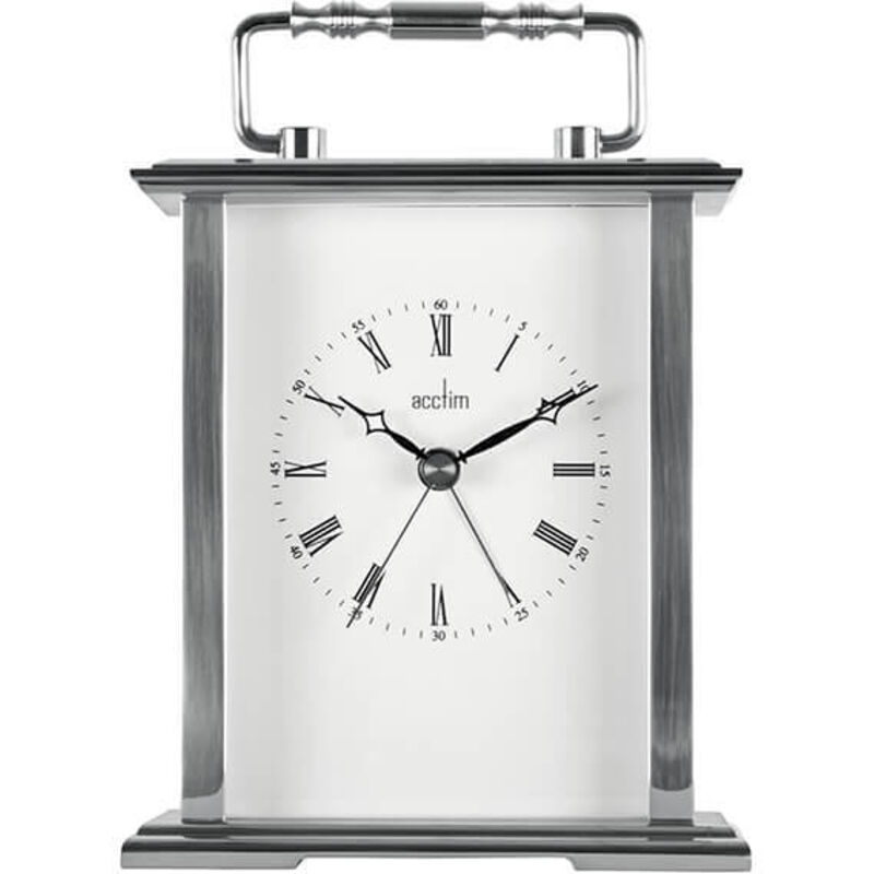 Acctim - Orologio da Carrozza in Ottone, ad Arco, con termometro
