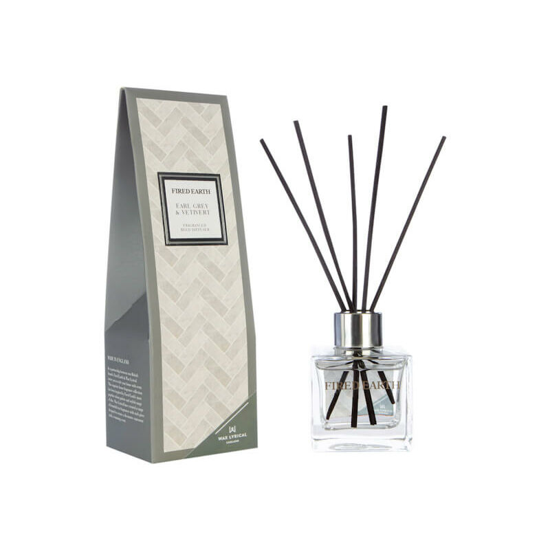 Fired Earth by Wax Lyrical Reed Diffuser 100ml Earl Grey & Vetivert