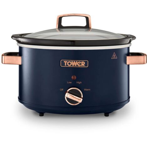Tower Cavaletto 3.5L Slow Cooker Midnight Blue