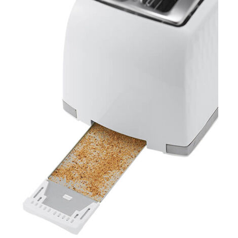 Russell Hobbs Honeycomb 2 Slice White Toaster