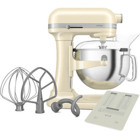 KitchenAid Artisan Almond Cream 5.6L Bowl Lift Food Mixer With FREE Gift (1/5)
