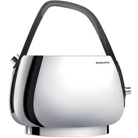 Bugatti Jackie Kettle Stainless Steel Black Handle