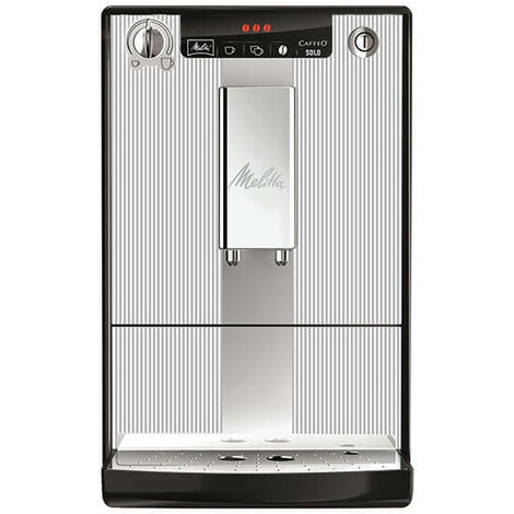 Melitta Caffeo Solo E950-207 Silver Stripes Bean to Cup Coffee Machine