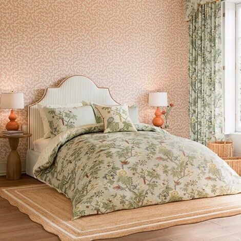 Sanderson for National Trust Lophura Duvet Cover Set Super King Size ...