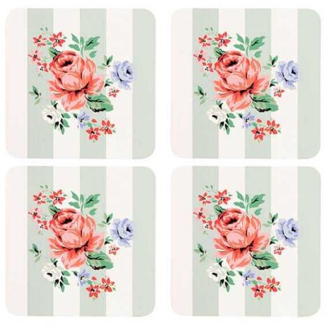 Cath Kidston Feels Like Home Set of 4 Cork Backed Coasters (1/5)