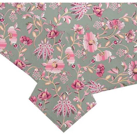 Cath Kidston Friendship Gardens Sage Tablecloth