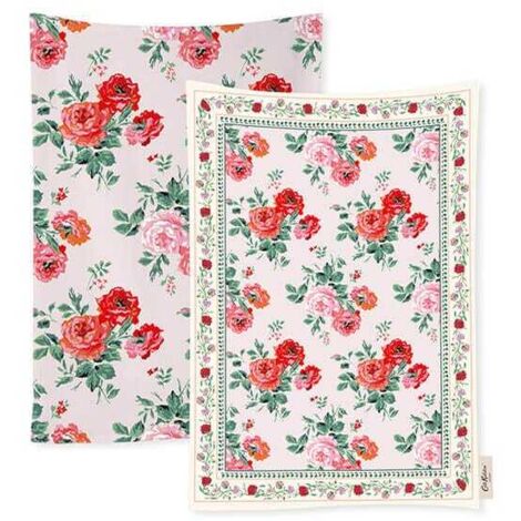 Cath Kidston Archive Rose Set of 2 Tea Towels (1/2)