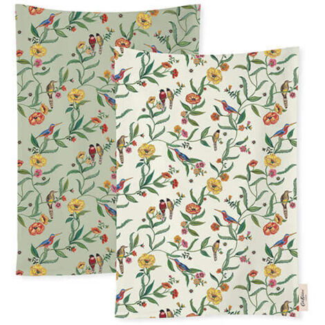 Cath Kidston Summer Birds Set of 2 Tea Towels (1/2)