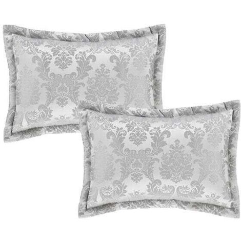 Catherine Lansfield Damask Jacquard Pillowsham Pair Jacquard Silver (1/3)