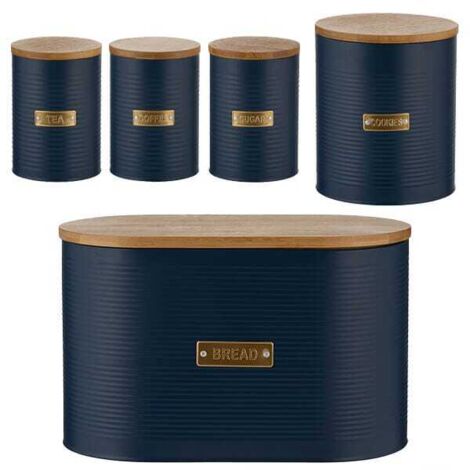 Typhoon Otto Navy 5 Piece Kitchen Storage Set (1/5)