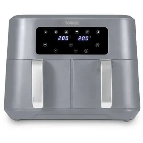 Tower Vortx 8.5L Airfryer Dual Basket Grey (1/5)