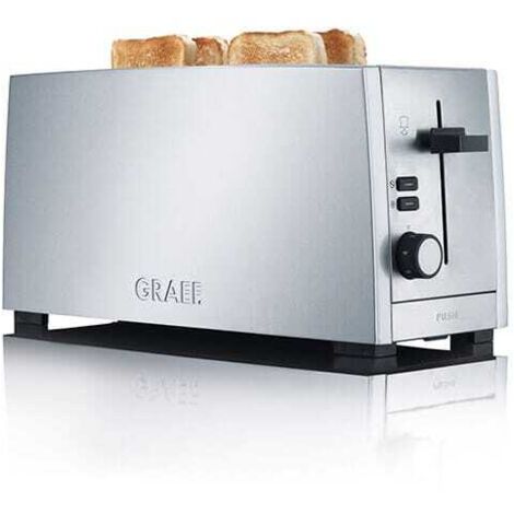 Graef Stainless Steel 4 Slice Toaster (1/4)