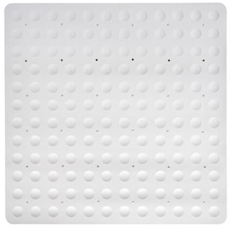 Showerdrape Orbit White Anti-Slip 55 x 55cm Shower Mat