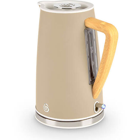 Swan Nordic Oatmeal 1.7 Litre Cordless Kettle (1/5)