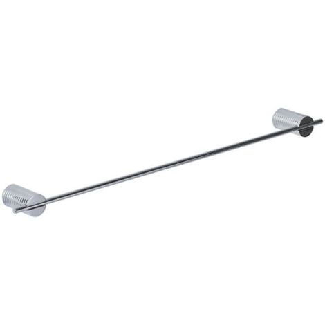 Showerdrape Vitality Chrome Stainless Steel Wall Mounted 50cm Towel Rail (1/4)