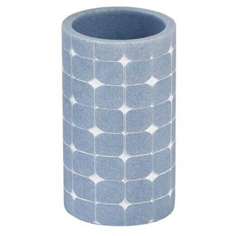 Showerdrape Mosaica Sky Blue Tumbler (1/3)