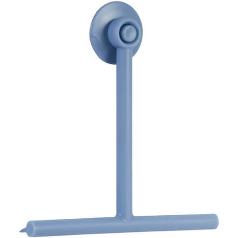 Showerdrape Rocco Blue Shower Squeegee & Holder