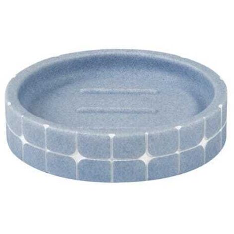 Showerdrape Mosaica Sky Blue Soap Dish (1/3)