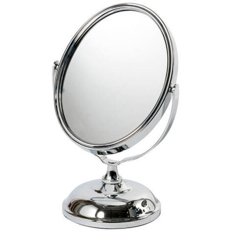 Showerdrape Eris 5x Magnifying Chrome Makeup Vanity Mirror (1/2)