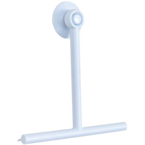 Showerdrape Rocco White Bathroom Shower Squeegee & Holder