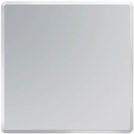 Showerdrape Trafalgar Small Square Wall Mounted 45 x 45cm Bathroom Mirror (1/5)
