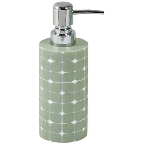 Showerdrape Mosaica Pistachio Liquid Soap Dispenser