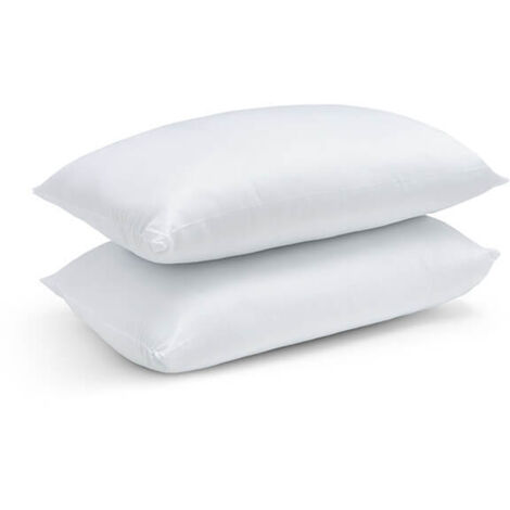 Catherine Lansfield Anti-Allergy Hollowfibre 2 Pillow Pack White (1/4)