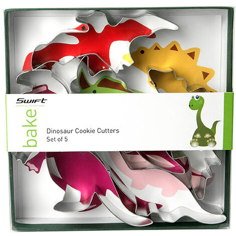 Dinosaur Cookie Cutter Set | Biscuit - Fondant - Clay Cutters – 3D