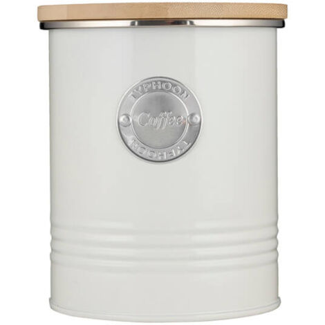 Typhoon Living Cream Coffee Canister